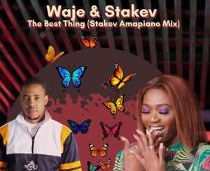 Waje – The Best Thing Ft. Stakev [Stakev Amapiano Mix]