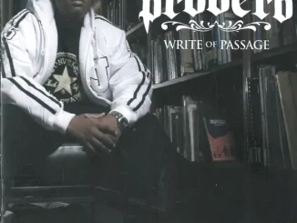 Proverb – Write of Passage